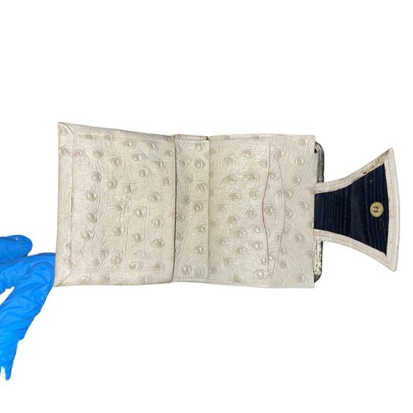 True Vintage Ostrich Grain & Cowhide Wallet - Picture 4 of 13